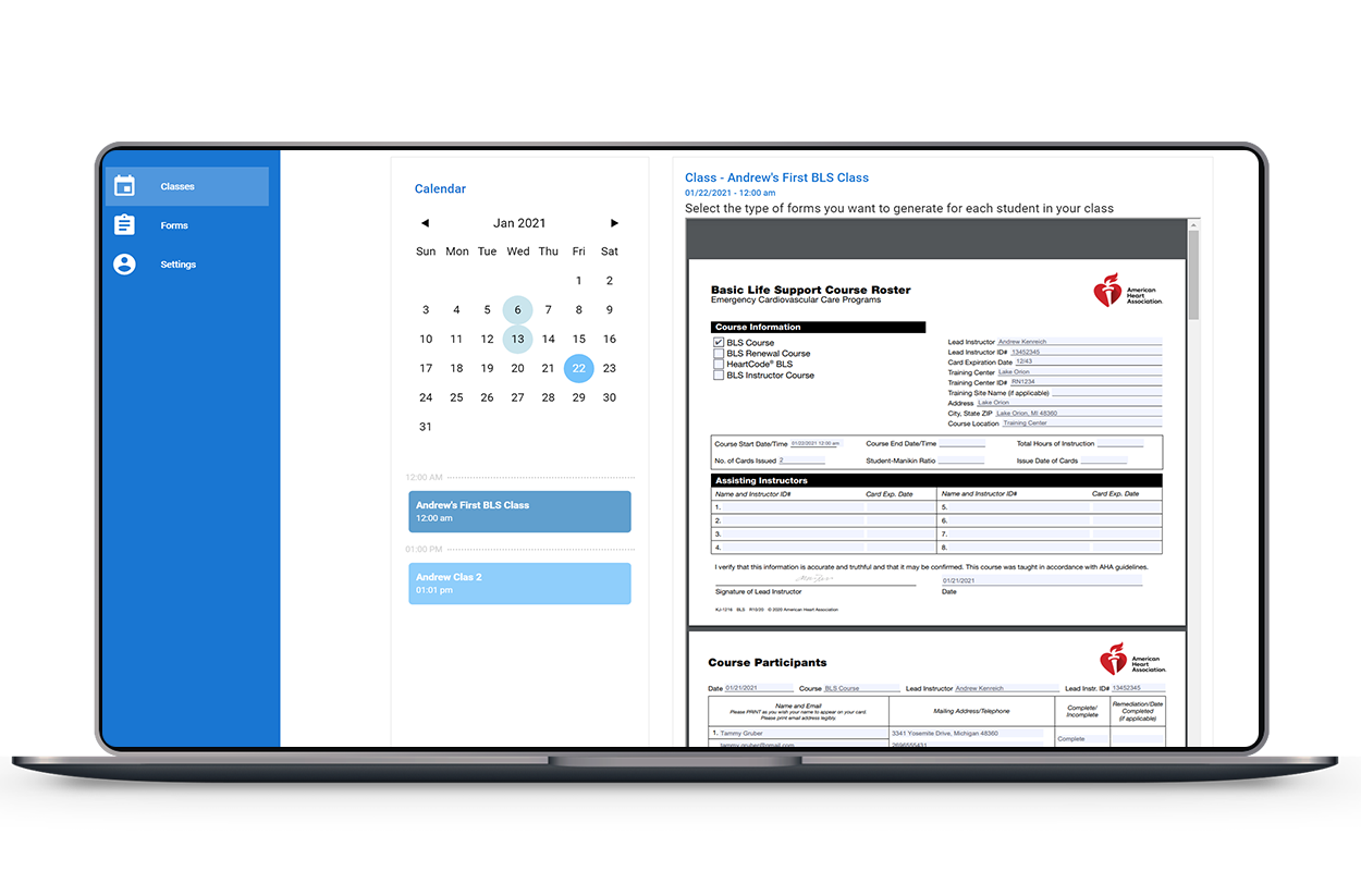 CPRforms
